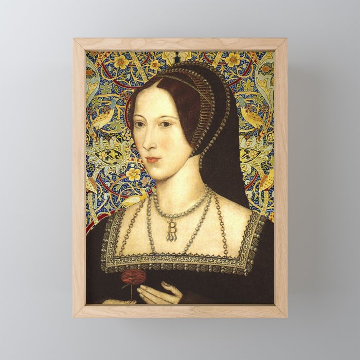 Queen Anne Boleyn Framed Mini Art Print