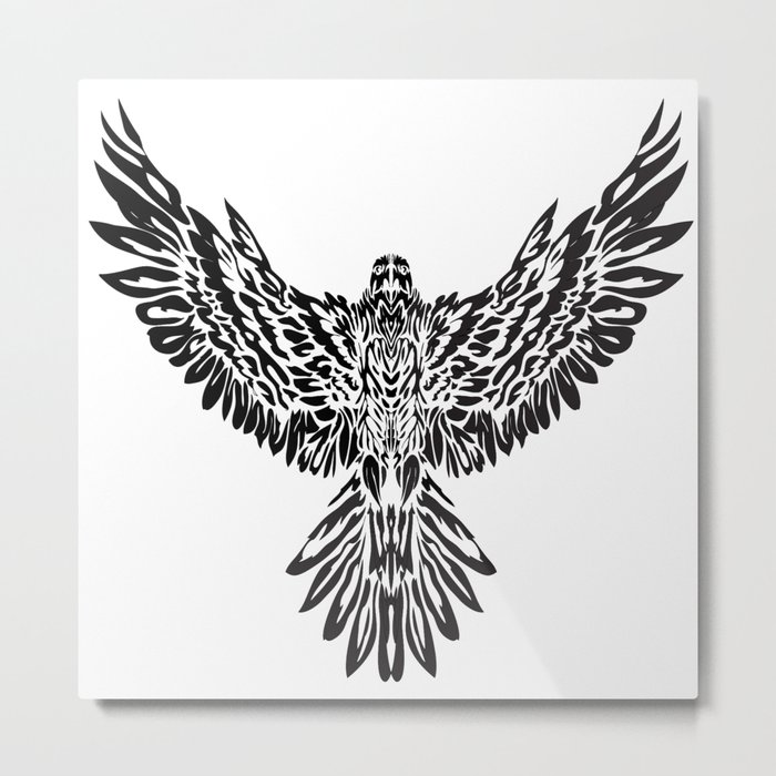 Spirit Falcon Metal Print