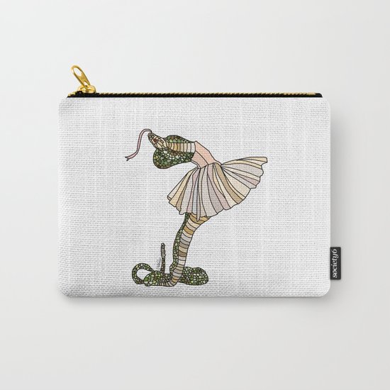 Snake Ballerina Tutu Carry-All Pouch