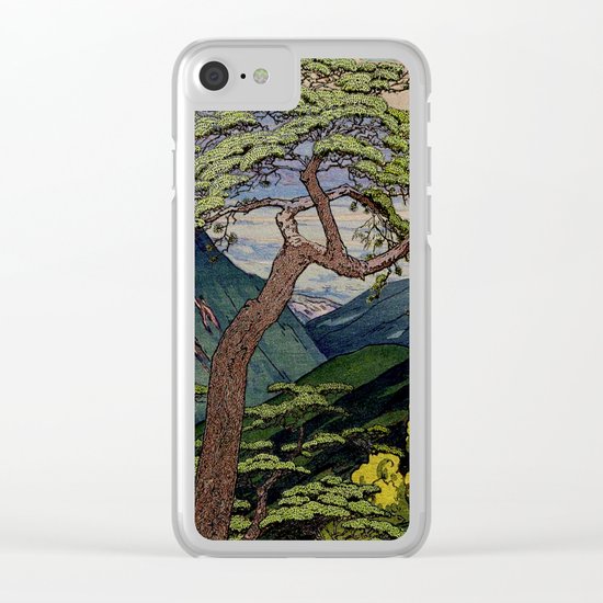 The Downwards Climbing Clear iPhone Case