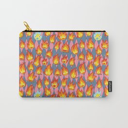 Cute Calcifer Pattern Carry-All Pouch