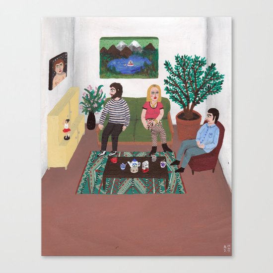 The Callgirl Canvas Print