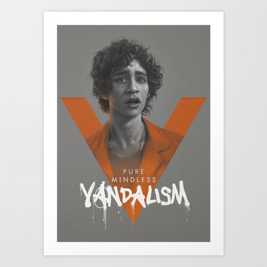 Pure Mindless Vandalism Art Print