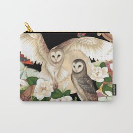 Owls + Moths Carry-All Pouch