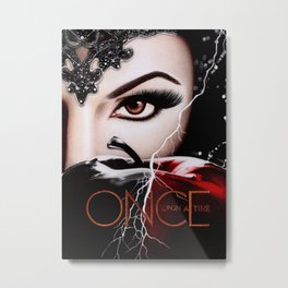 Once Upon A Time Metal Print | Lanaparrilla, Onceuponatime, Drawing, Ouat, Oncers, Evilregals 