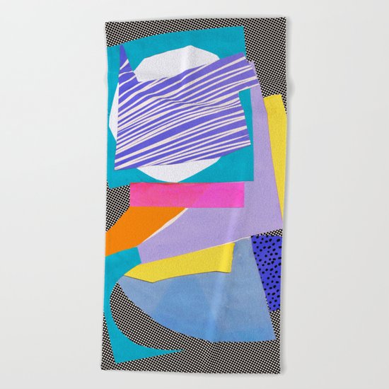 Magnetic content Beach Towel