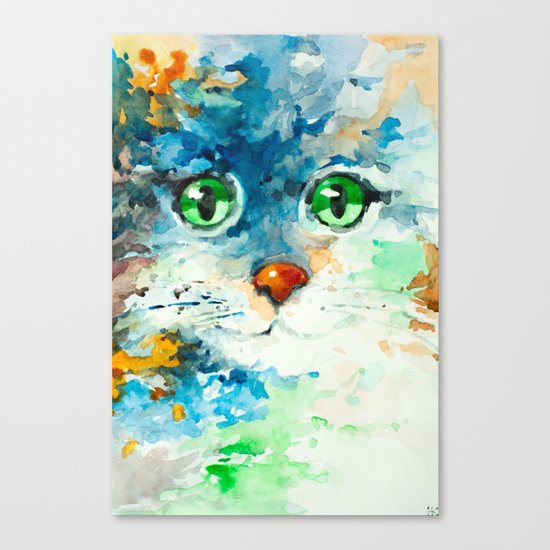 Kitty Canvas Print