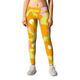 Groovy flowers flow Leggings