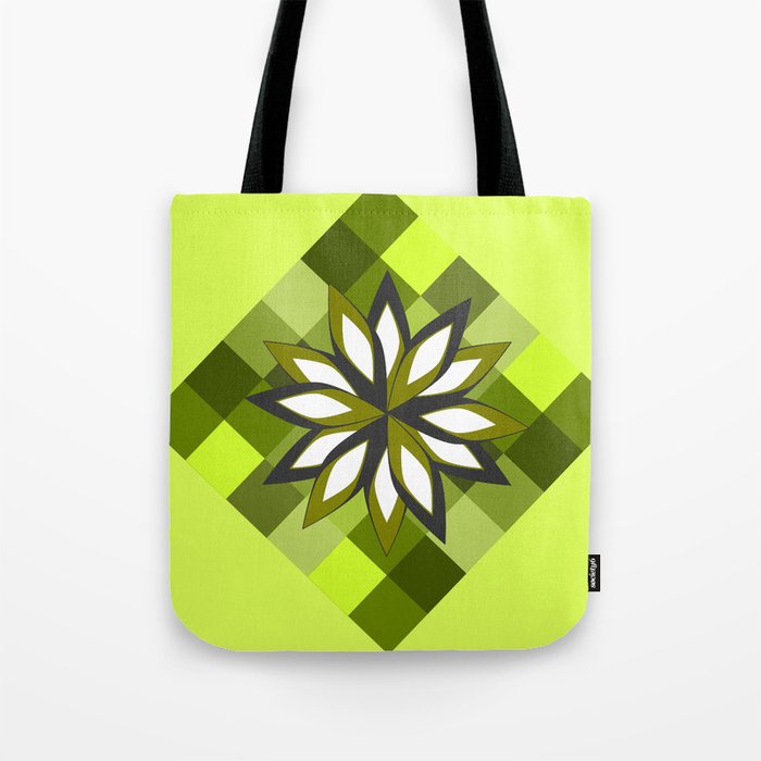 Green blossom Tote Bag