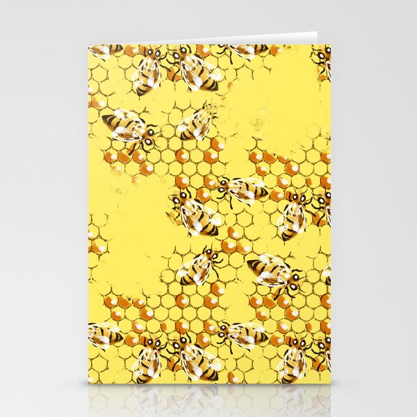Honey Hive Stationery Cards