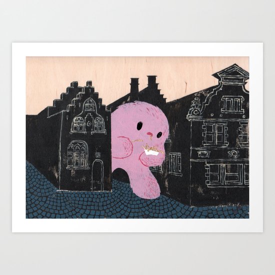 In Bruges I Art Print