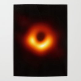 BLACK HOLE - First-Ever Image of a Black Hole Poster