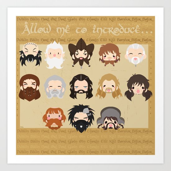 Dwarves Art Print