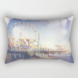 Santa Monica bokeh Rectangular Pillow