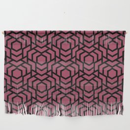 Black and Pink Tessellation Line Pattern 38 Pairs Diamond Vogel 2022 Popular Colour Obsession 1130 Wall Hanging
