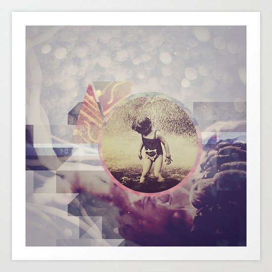 UNDERWATER Art Print