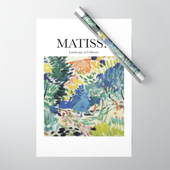 Matisse - Landscape at Collioure Wrapping Paper