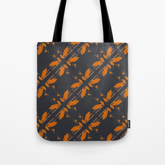 Orange chamomiles Tote Bag