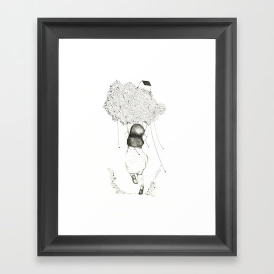 home Framed Art Print