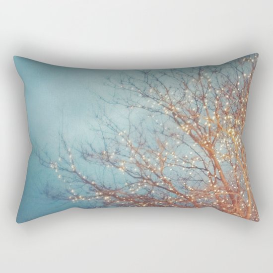 December Lights Rectangular Pillow