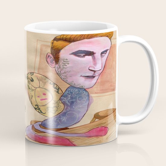 TATTOOED SNAIL DUDE Mug