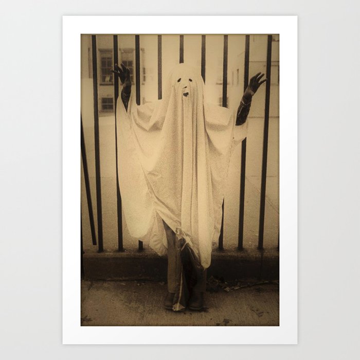Vintage ghost costume top