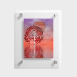 just a little tree -35- Floating Acrylic Print
