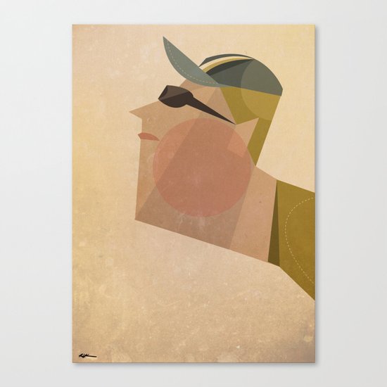 Armstrong Canvas Print