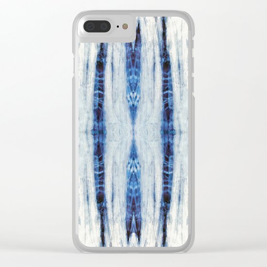 Nori Blue Clear iPhone Case