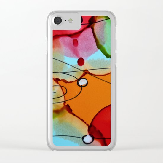 Summer Series I Clear iPhone Case