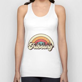Fribourg city gift Unisex Tank Top