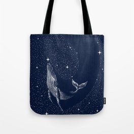 starry whale Tote Bag