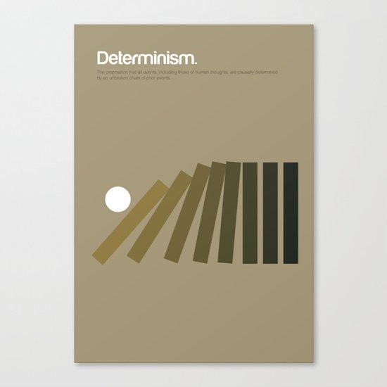 Determinism Canvas Print