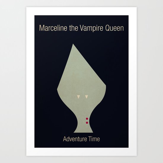 Adventure Time Marceline Art Print