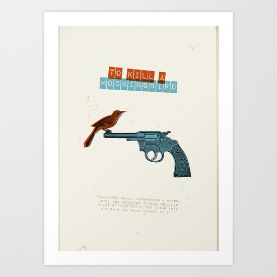 To Kill a mocking bird Art Print