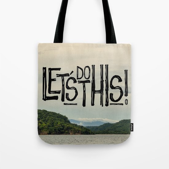 LET'S DO THIS Tote Bag