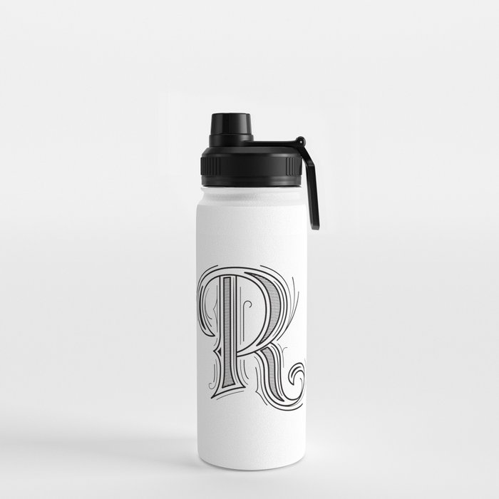 Alphabet R Water Bottle