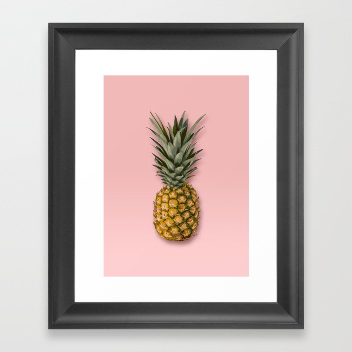 Pineapple Framed Art Print