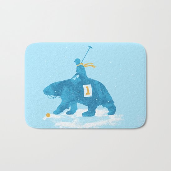 the polar games Bath Mat