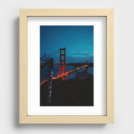 Golden Gate Recessed Framed Print