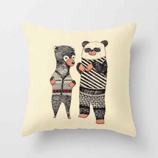 Waiting for you Throw Pillow