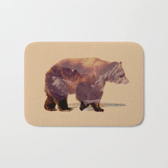 Glacier Grizzly Bath Mat
