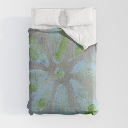 recycled wood daisy  Comforter