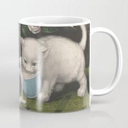 cute kitten 3- Anonymous - Little white kitties -pet,whikers,cat,kitty,kitten Mug