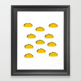 Taco  Framed Art Print