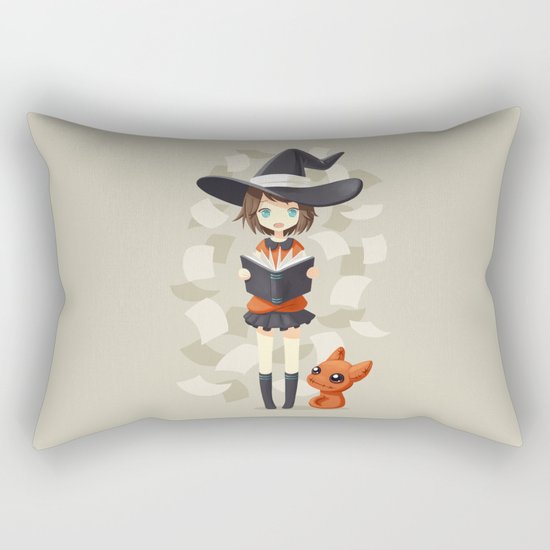Little Witch 2 Rectangular Pillow