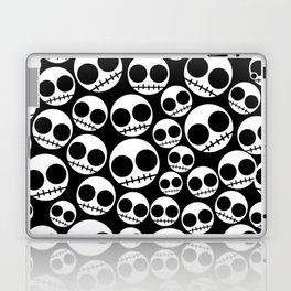 Skulls Skeleton Halloween Pattern Laptop Skin