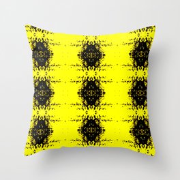 Mustard Seed Pattern Throw Pillow