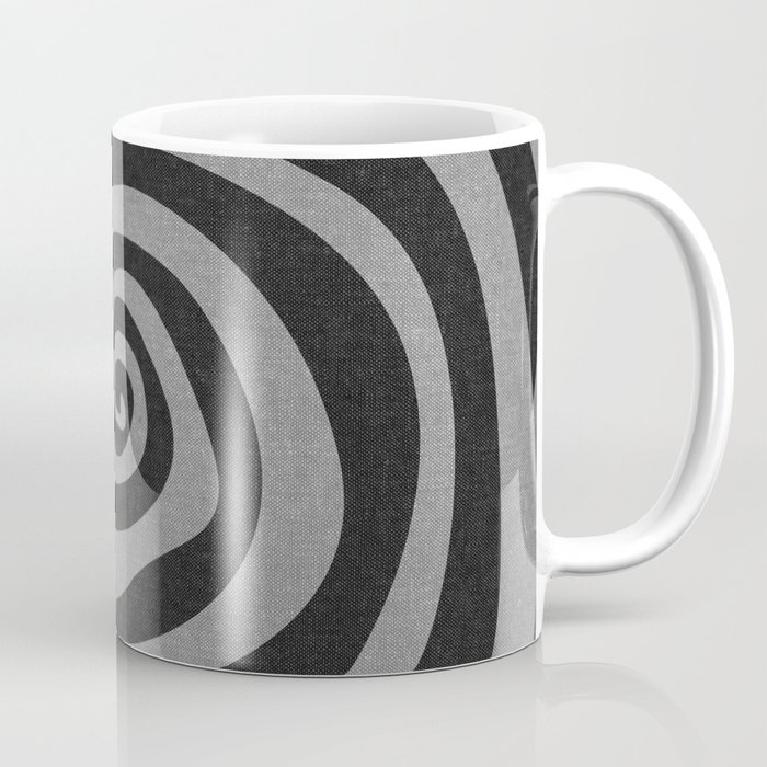 boho hypnosis - charcoal Coffee Mug