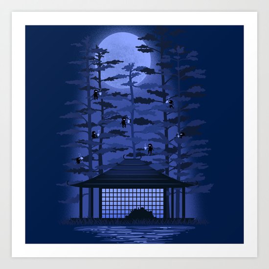 Coffee break Art Print